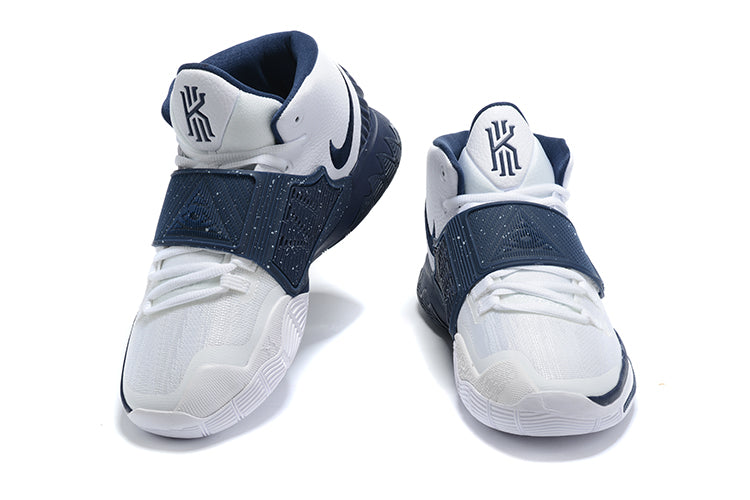 Kyrie 6 Team White Midnight Navy