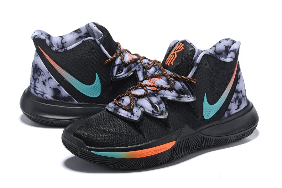 Kyrie 5 PE Black Blue Orange