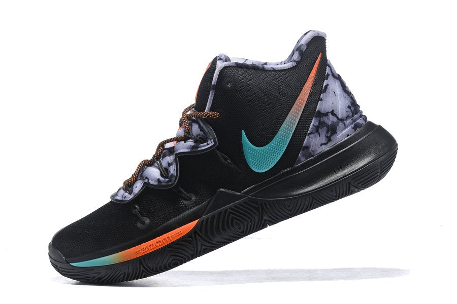 Kyrie 5 PE Black Blue Orange