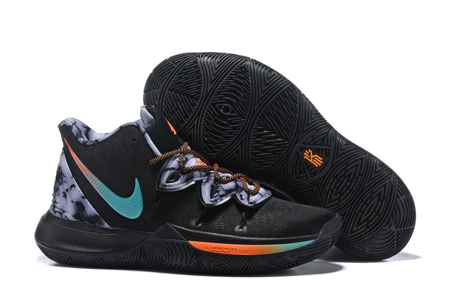 Kyrie 5 PE Black Blue Orange