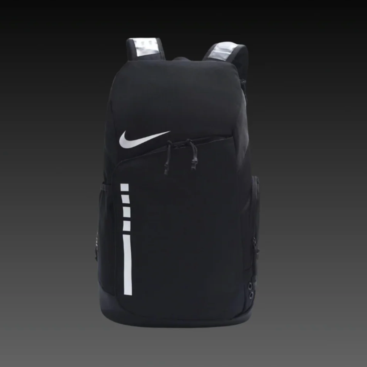 Elite Backpack Black White