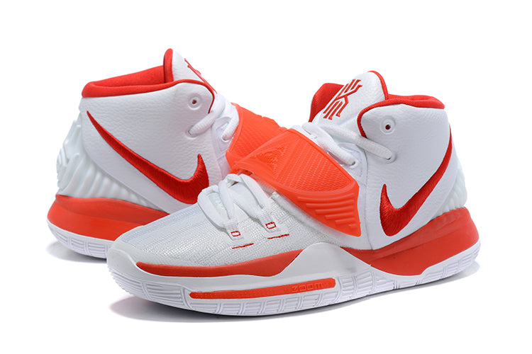 Kyrie 6 "White University Red"