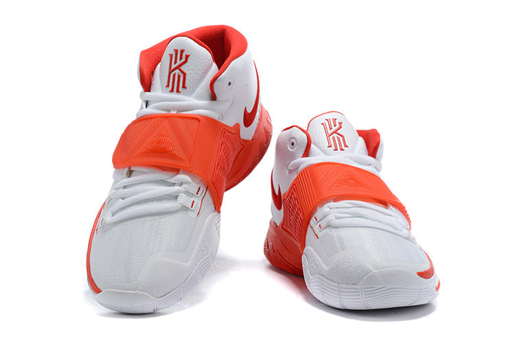 Kyrie 6 "White University Red"