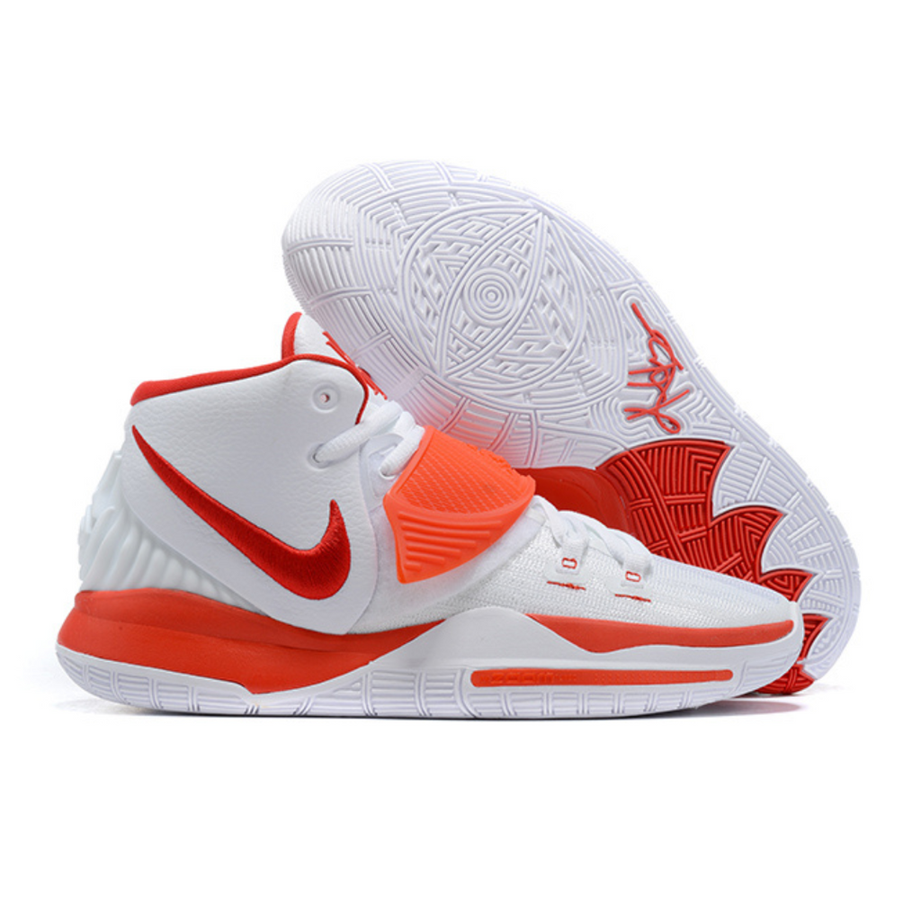 Kyrie 6 "White University Red"